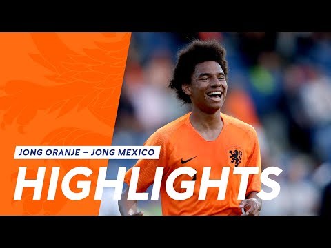 Highlights Jong Oranje - Jong Mexico (31/5/2019) Oefeninterland