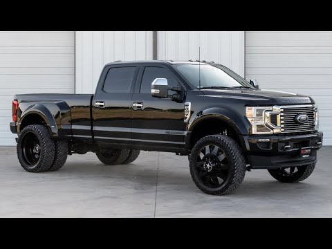 2022 Ford F450 Platinum - 2.5\" Leveling Kit - 26\" American Force Wheels - Fuel LT345/40R26 Tires