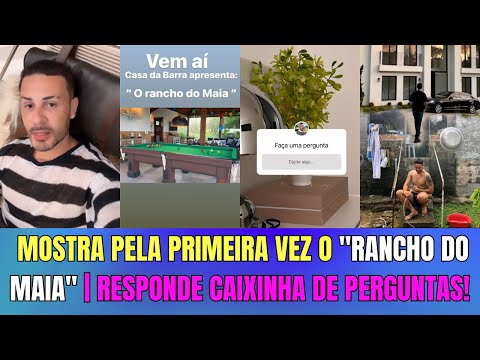 CARLINHOS MAIA MOSTRA PELA PRIMEIRA VEZ O RANCHO DO MAIA !