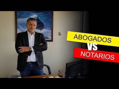 Abogados vs Notarios