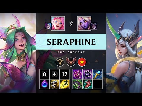 Seraphine Support vs Soraka: Rampage - VN Grandmaster Patch 14.24