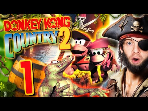 DONKEY KONG COUNTRY 2 🍌 #1: World 1 Gallionsplanken