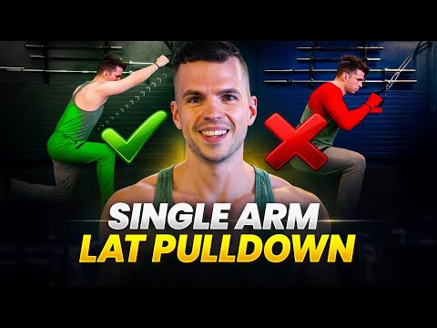 Single Arm Lat Pulldown: The OVERLOOKED Technique