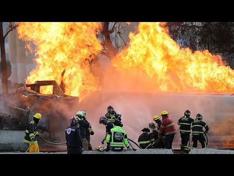 Gastanker explodiert in Mexiko-Stadt: Drei Tote