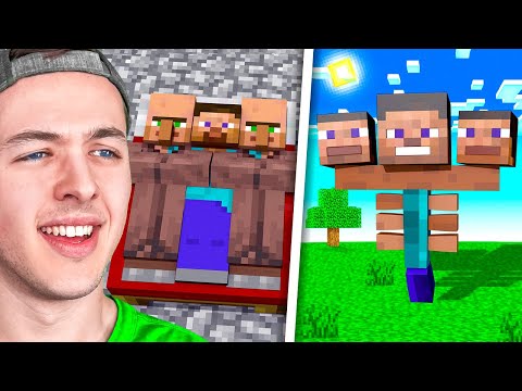 Reacting to ULTRA CURSED MINECRAFT