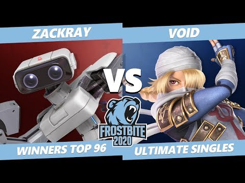 Frostbite 2020 SSBU Winners Top 96 - GW | zackray (G&W, ROB) Vs. CLG | VoiD (Sheik) Smash Singles
