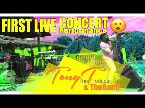 Tony T and the Band Live Concert at Iron Horse Festival 2019