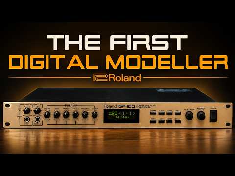 Roland GP-100 Guitar Preamp / Processor 1995 - 1999 - Gold image 4