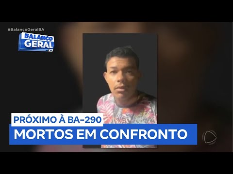 Dois suspeitos morrem durante confronto com a polícia em Medeiros Neto (BA)