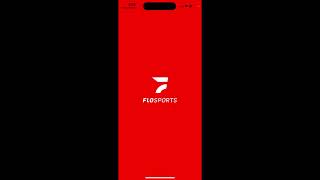 FloSports app tutorial