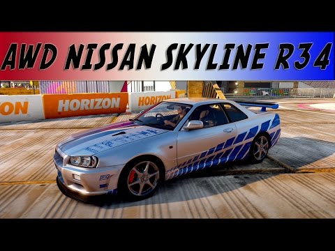 FH2: AWD MONSTERS EP 33 - 2002 Nissan Skyline GT-R R34 FULLY BUILT (900+ HP)