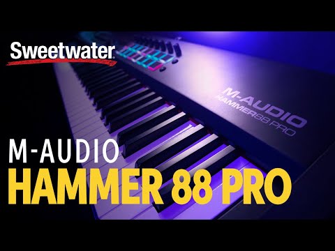 M-Audio Hammer 88 Pro 88-key Keyboard Controller Demo