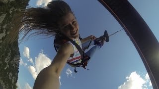 preview picture of video 'Maslenica bridge - Marijo Možnik Bungee Jumping'