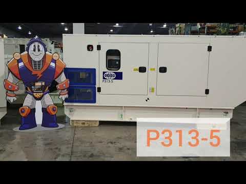 FG Wilson Generator: P313-5 313.0 kVA/250.0 kW Sound Attenuated Diesel Generator Overview