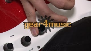 Video thumbnail for Silvertone 1423 Electric Guitar by Gear4music Guitars