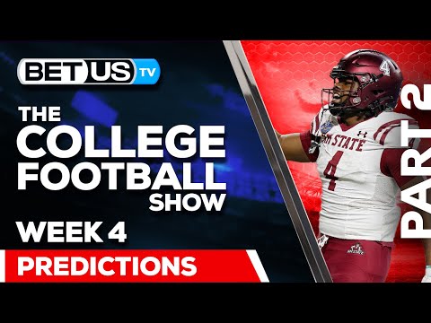  College Football Week 4 Predictions...