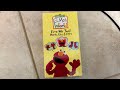 Elmos Welt Elmo Hat Zwei Hände Ohren Und Füße VHS 2004