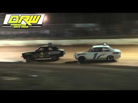 Junior Sedans - Australian Title - Heat 13 - Carrick Speedway - 08.01.16