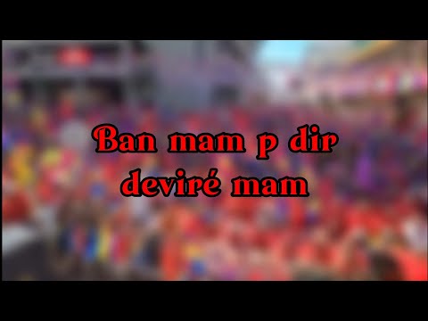 Kas Kas Nicolas Full Version - Alliance Du Changement Song 2024 (Lyrics Video)