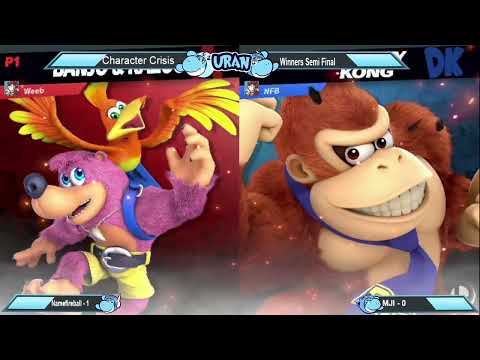 Character Crisis Winners Semi Final Namefireball(Ganon, DK ) vs MJI (K.Rool, Banjo)