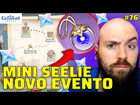 GUIA CAÇA AOS TESOUROS! NOVO "MINI SEELIE" [PART 1] - GENSHIN IMPACT