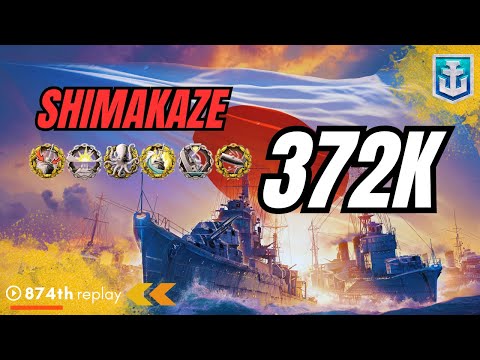 The Unstoppable SHIMAKAZE:  Dominate the Battles with Destroyer Shimakaze World of Warships #gaming