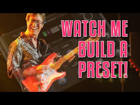 Watch me build a Hank Marvin (The Shadows) preset for the Fender Tone Master Pro