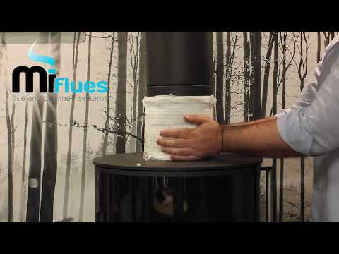 How to fit an TWPro adjustable connecting pipe to an existing flue system