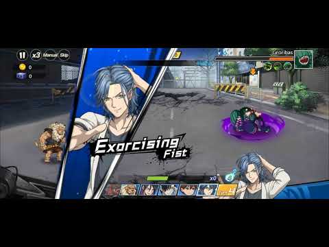 One Punch Man attack groribas boss club