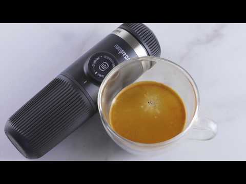 Nešiojamo kavos aparato rinkinys Wacaco Nanopresso Barista Kit video