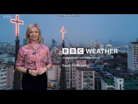 Sarah Keith-Lucas - BBC World weather - (23.03.2023) - HD [60 FPS]