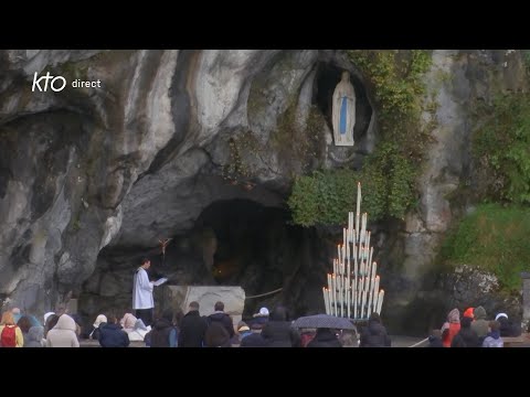 Chapelet du 19 février 2024 à Lourdes