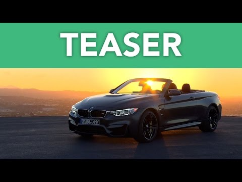 Teaser: BMW M4 Convertible