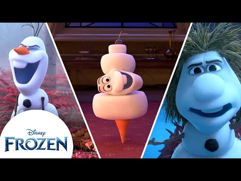 Olaf's Funniest Moments | Try Not To Laugh | Frozen 2