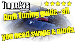 Starters Guide to Audi Tuning Modifications [Tuning Guide Engine & Handling Upgr