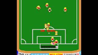 Arcade Game: Exciting Soccer (1983 Alpha Denshi Co.)