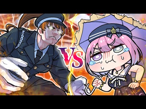 【手描き】ホロメンなのに顔パス入場させてもらえないルーナ姫【こまいぬ/切り抜き/Hololive】