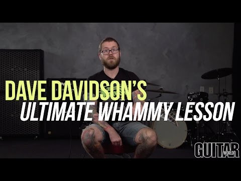 Revocation's Dave Davidson - Sweet Whammy Bar Tips and Tricks!