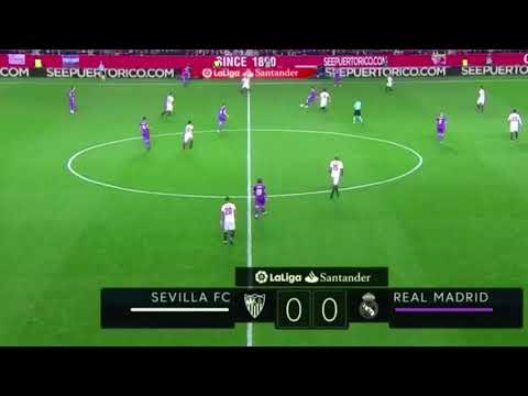 Sergio Ramos' Libero Role vs Sevilla (La Liga 2016/17)