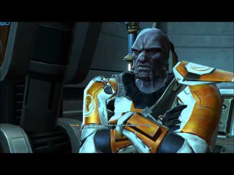 SWTOR - Trooper Talking to Tano Vik