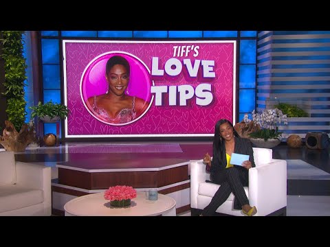 Tiffany Haddish Gives Love Advice to Audience