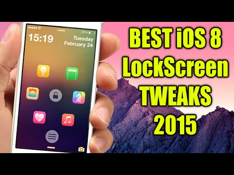 BEST iOS 8 LockScreen Tweaks 2015