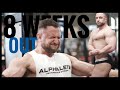 TCB - EP.9 / 8 WEEKS OUT / POSING / HOW TO KEEP YOUR STRENGTH UP / BIG CHEST AND TRICEP SESSION