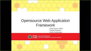 Opensource Web Application Framework