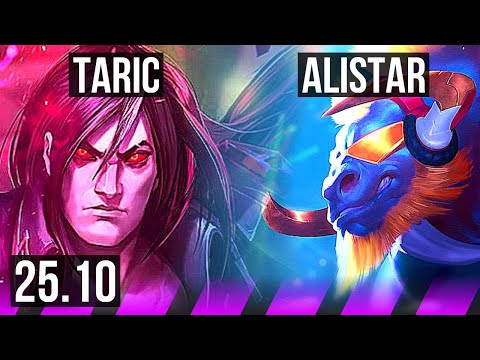 TARIC & Nilah vs ALISTAR & Xayah (SUP) | Rank 4 Taric | BR Grandmaster | 25.10