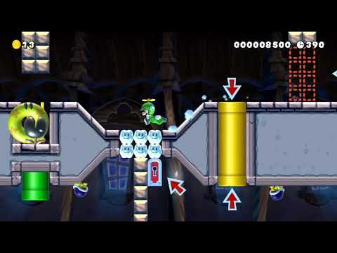 Super Mario Maker 2 - NSMBU Ghost House Levels (Halloween Week!)