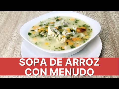 Sopa de Arroz con Menudo - Sopa de Arroz - Sopa de Arroz con Pancita de res - Elmundodelynda
