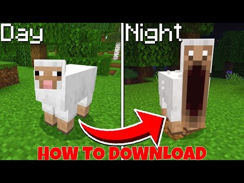 SOULBLAEZ々 - HOW TO DOWNLOAD SCARY MOB AT NIGHT ADDON IN MINECRAFT 🥶
