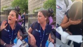 Citibike Karen Exposed As PA Sarah Jane Comrie And Suspended From Job At Bellevue Hospital NYC