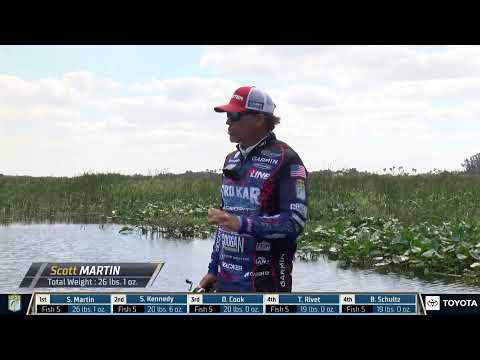 2023 Bassmaster Elite at Lake Okeechobee, FL - Toyota Mid Day Report - Day 1